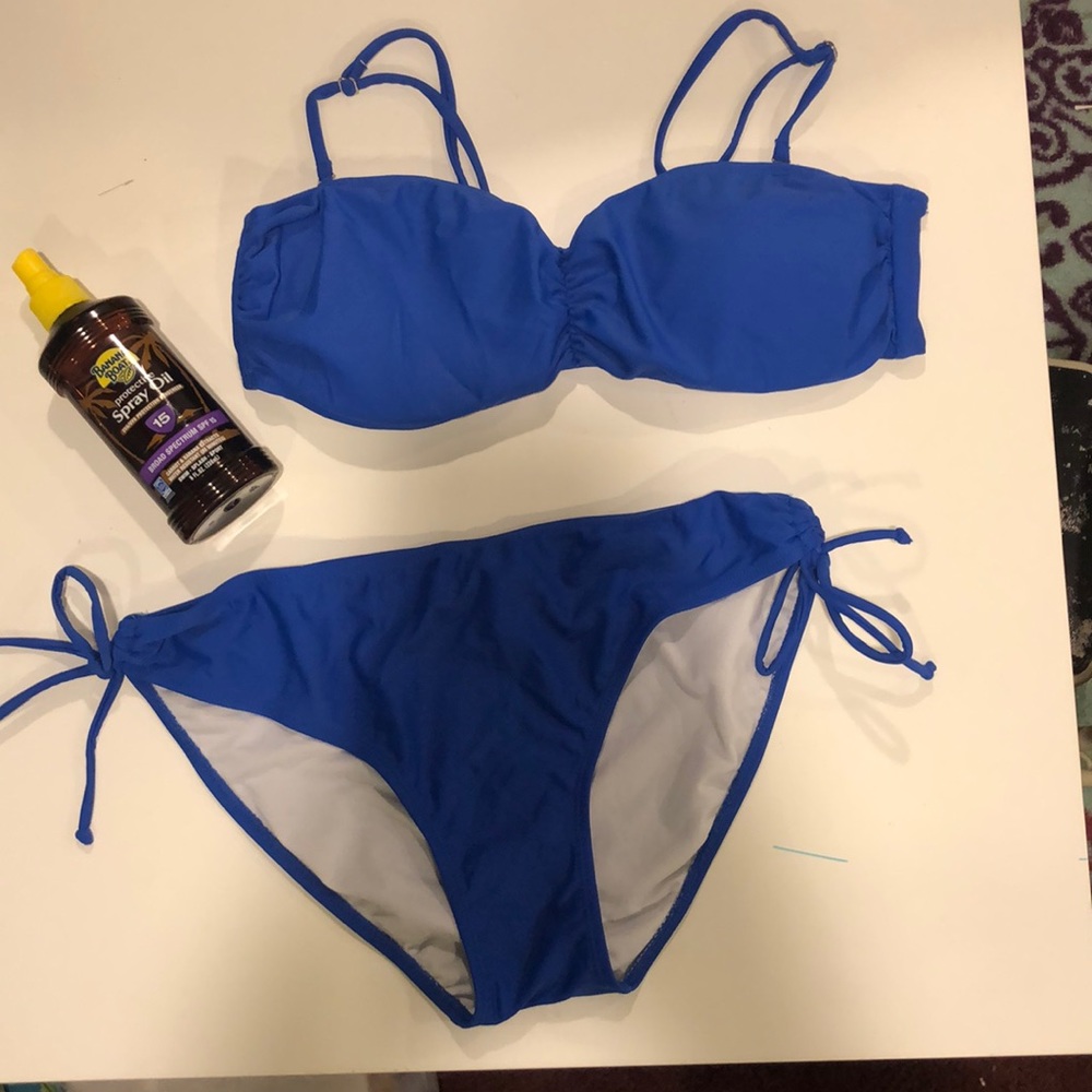 Sapphire Blue Bikini, Large